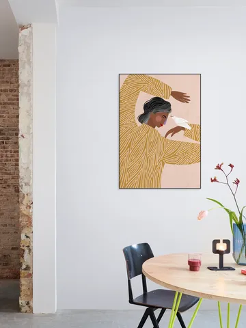 The Woman With A Bird