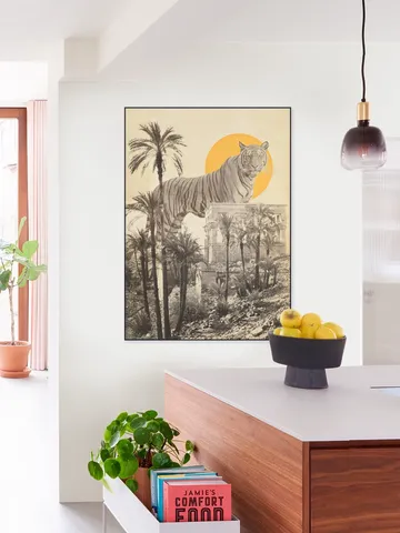Giant Tiger in Ruins