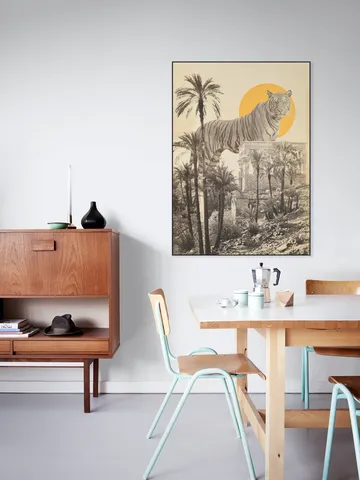 Giant Tiger in Ruins