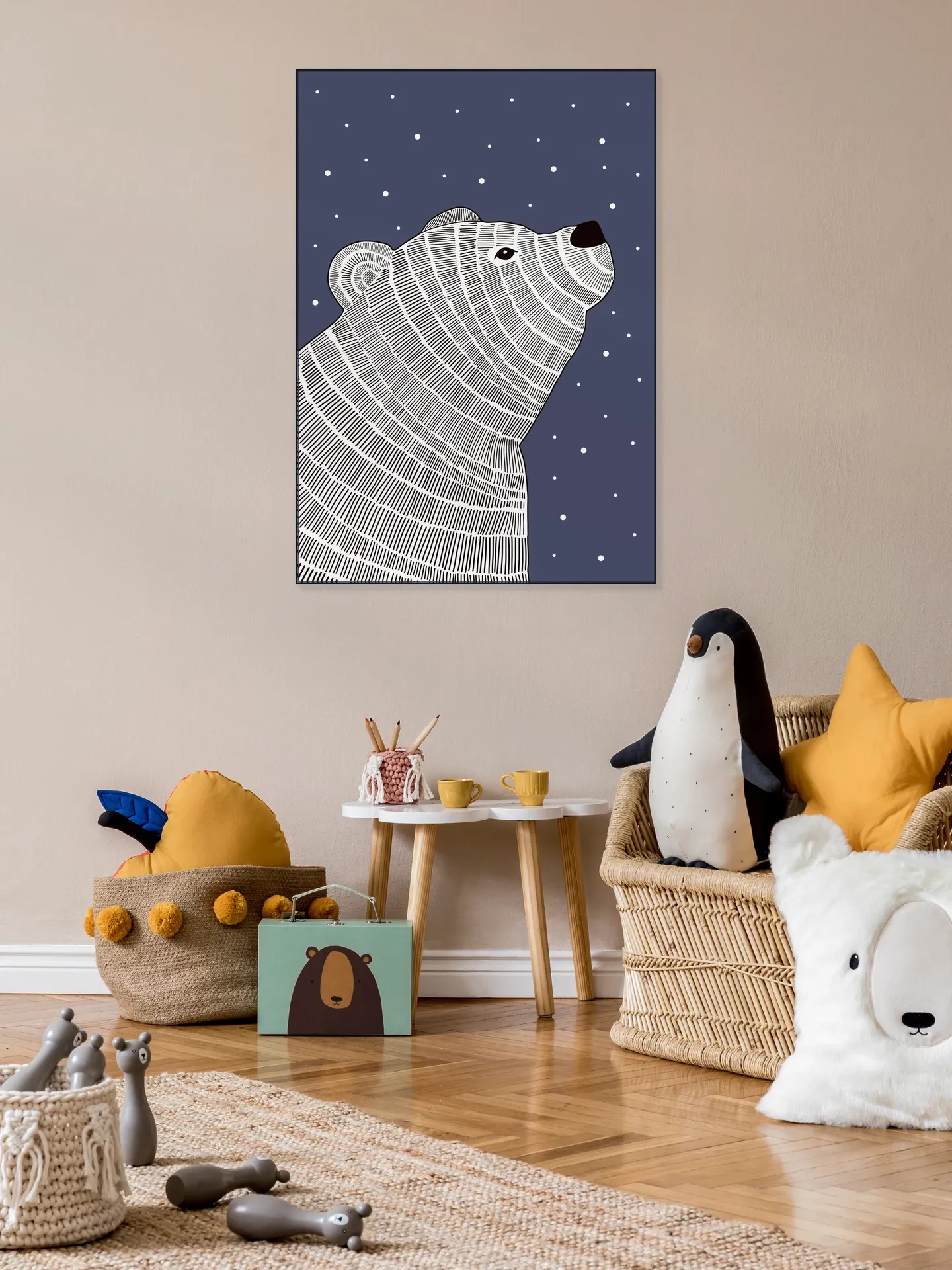 Bear and Stars