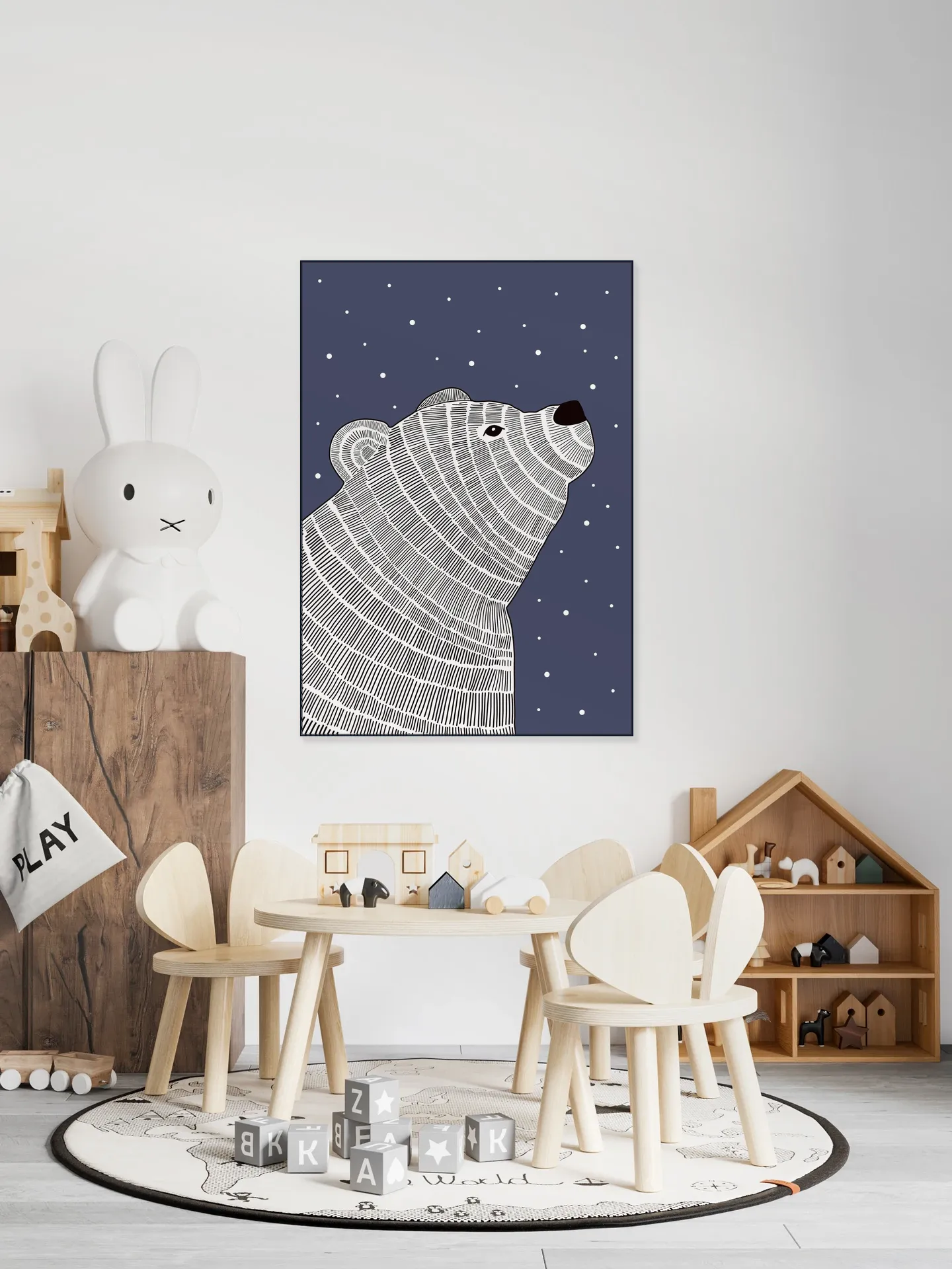 Bear and Stars