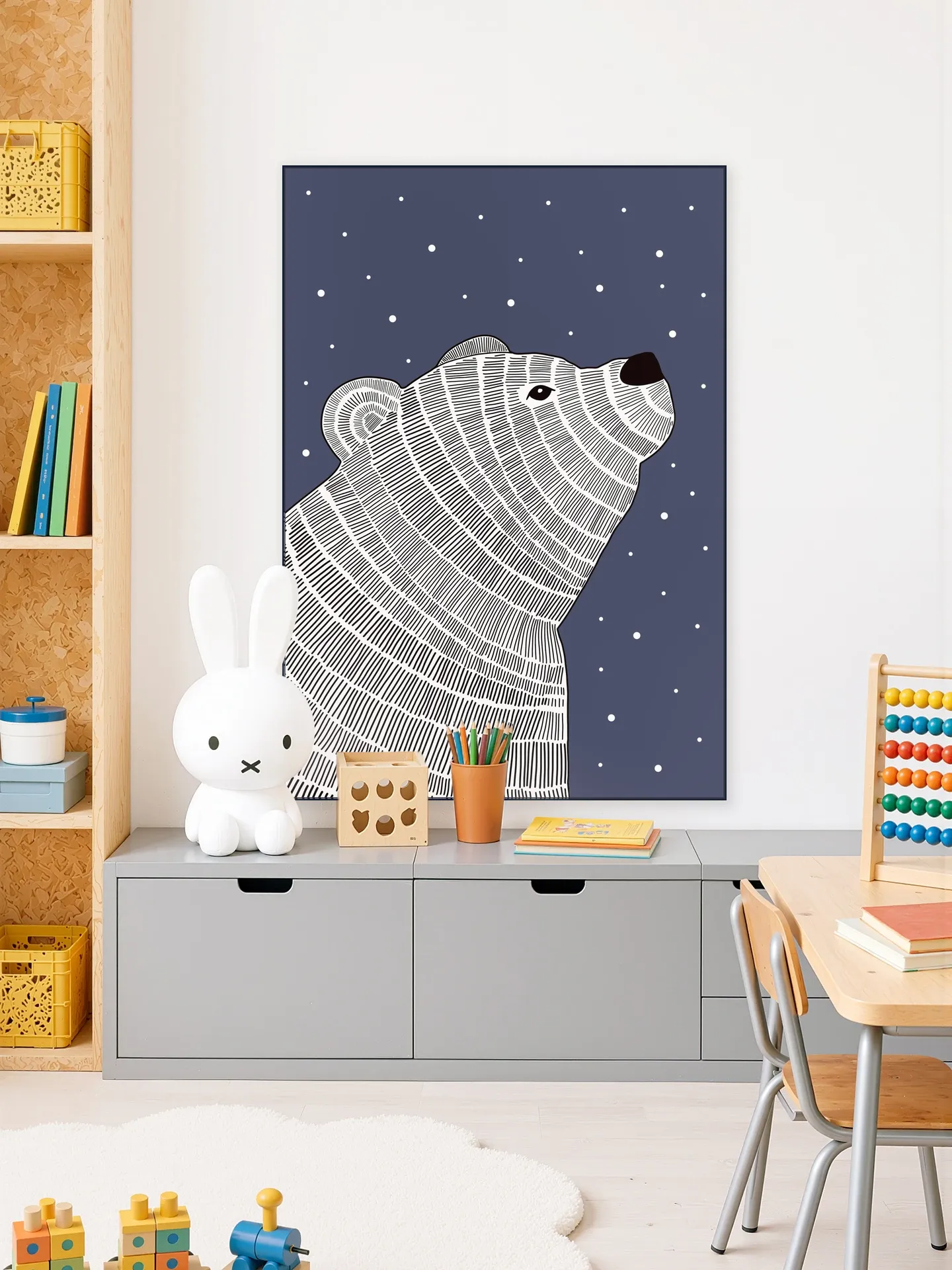 Bear and Stars