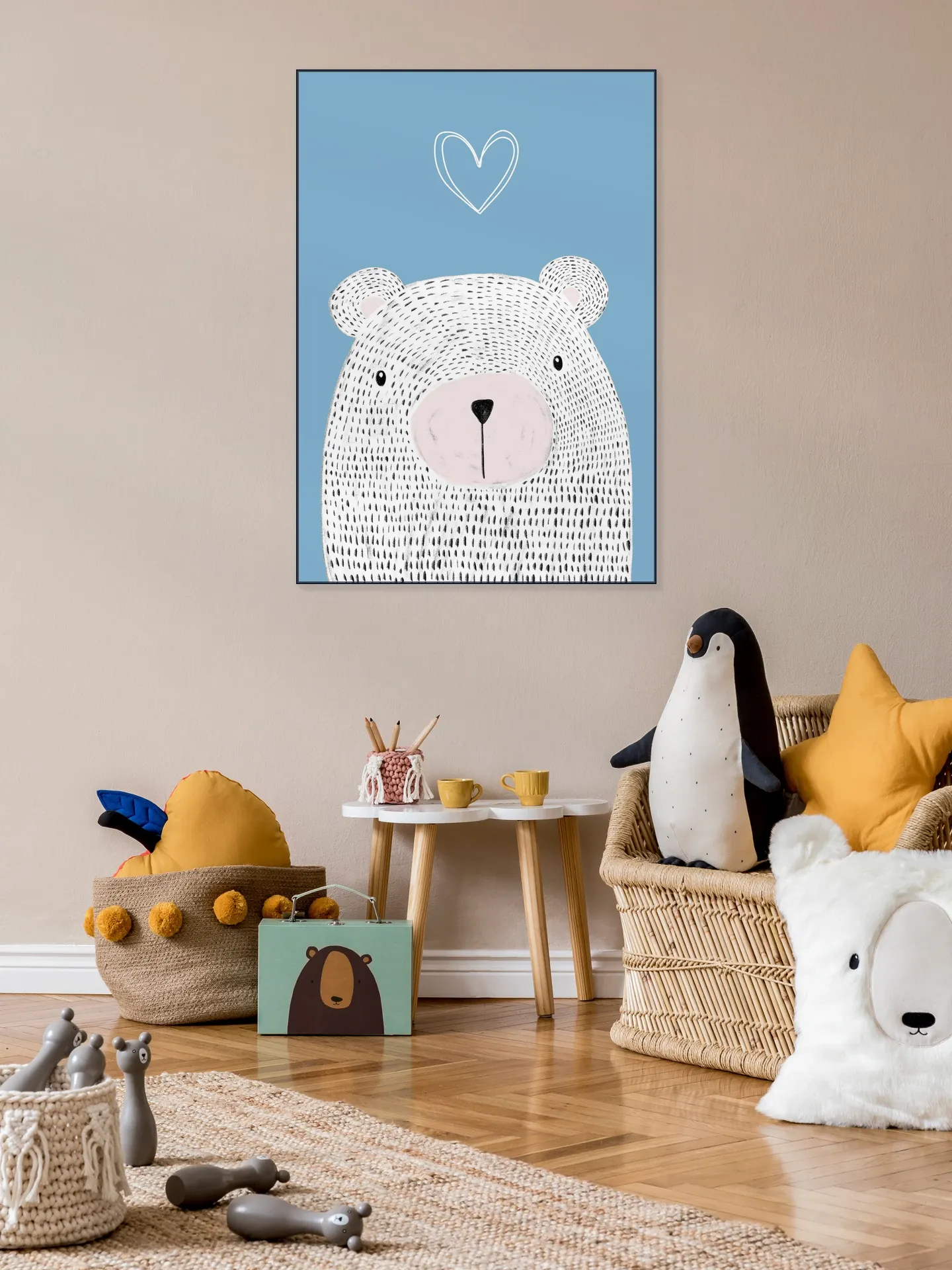 Bear and Heart