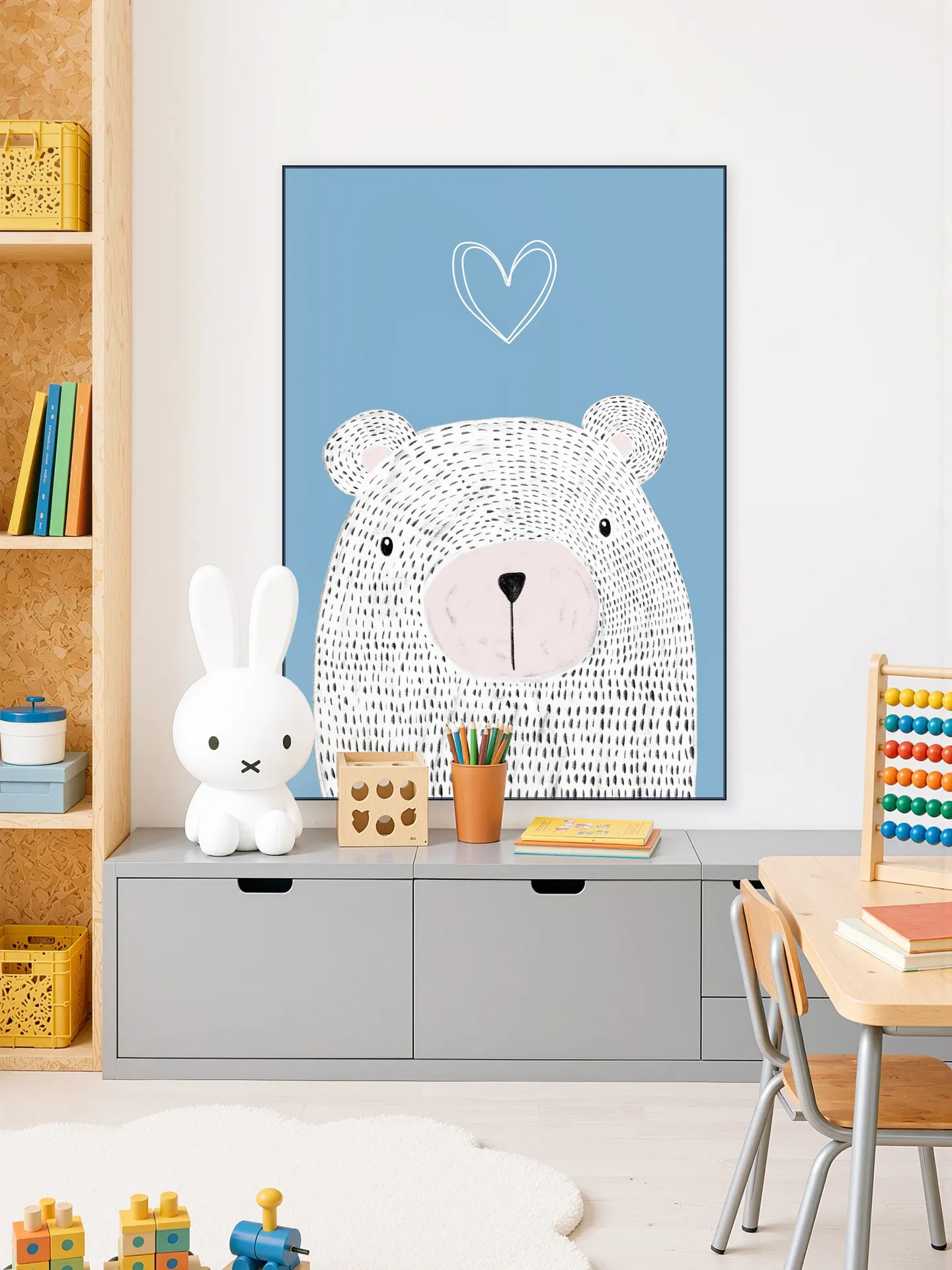 Bear and Heart