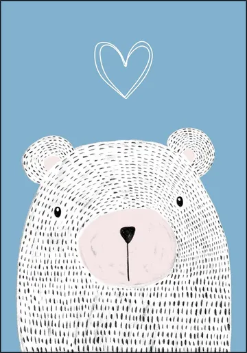 Bear and Heart