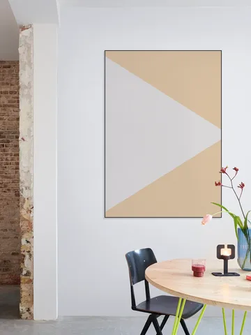 Color blocking - Grey Beige