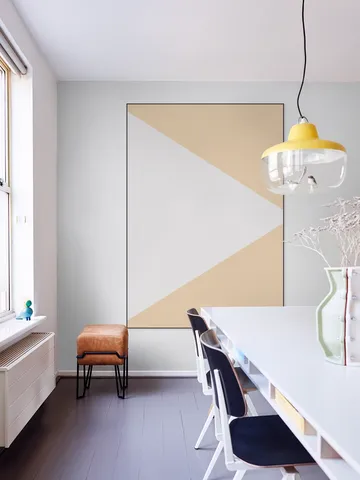 Color blocking - Grey Beige