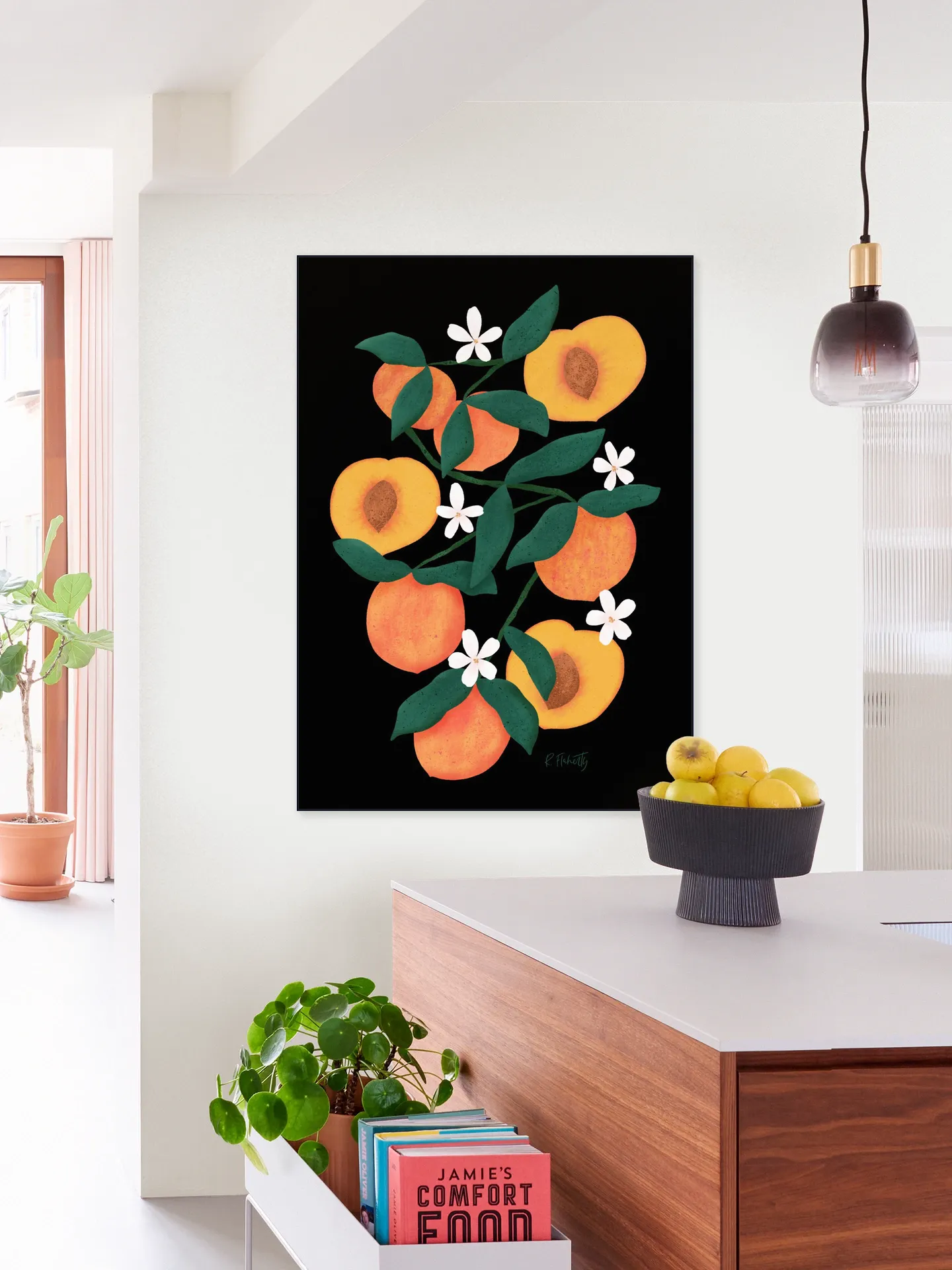 Summer Peaches black
