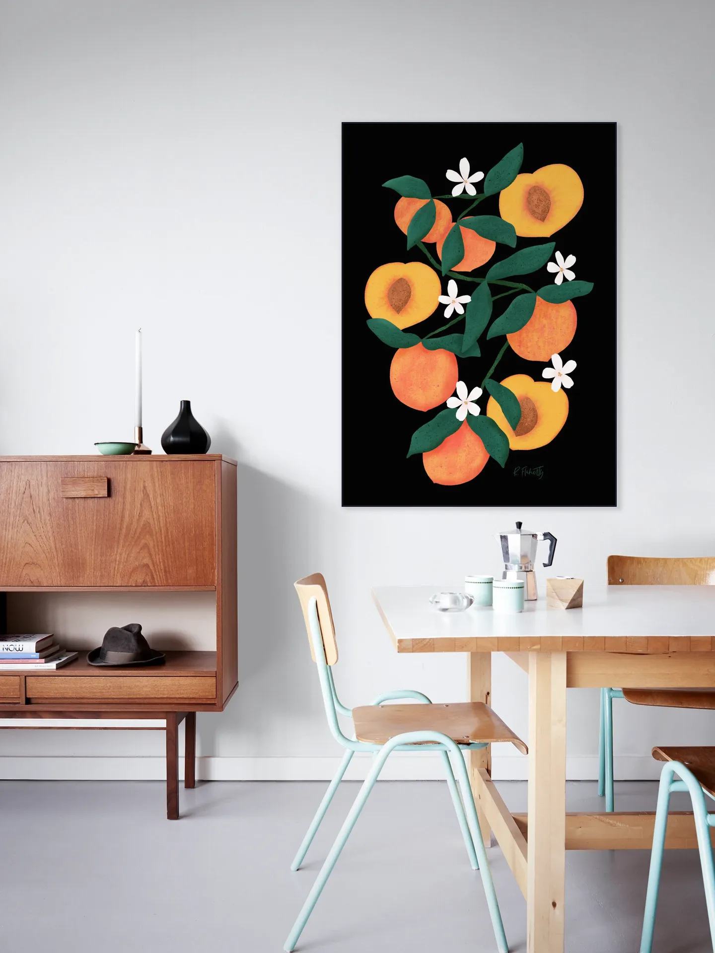 Summer Peaches black