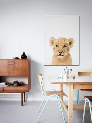 Baby lion - Brown eyes