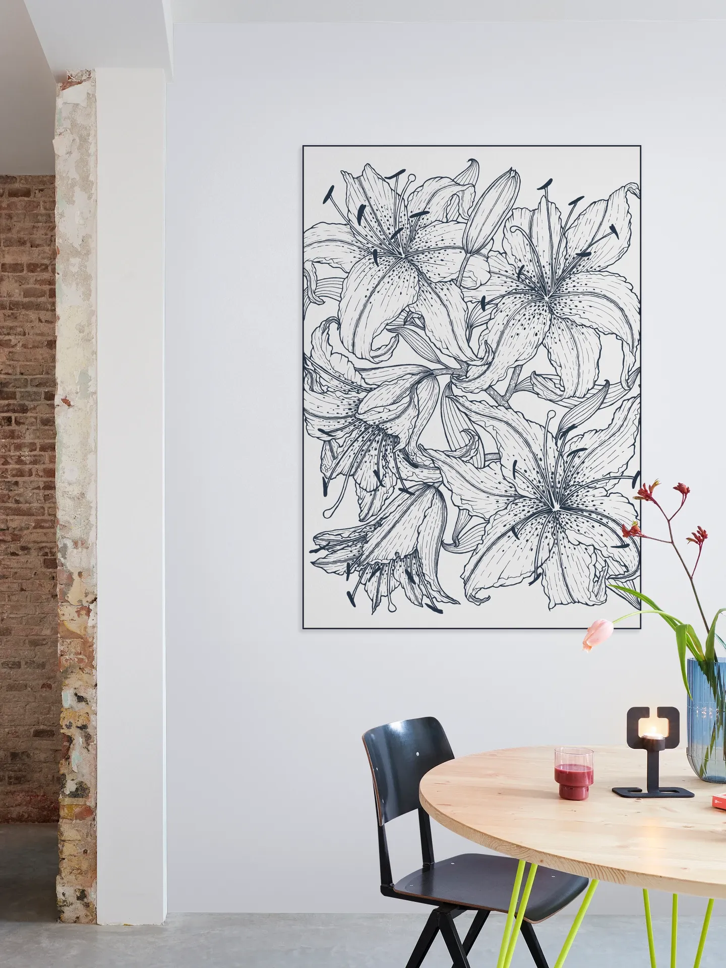 Lilies Grey