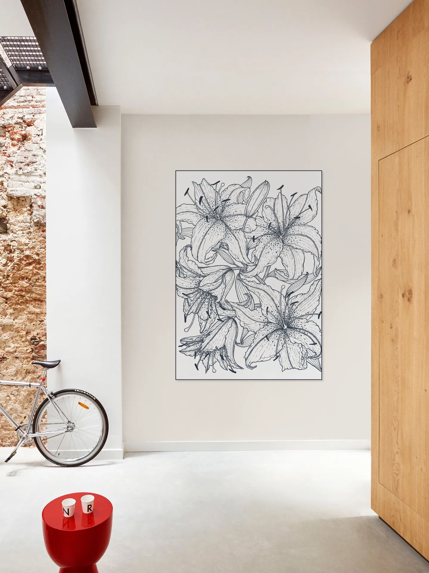 Lilies Grey