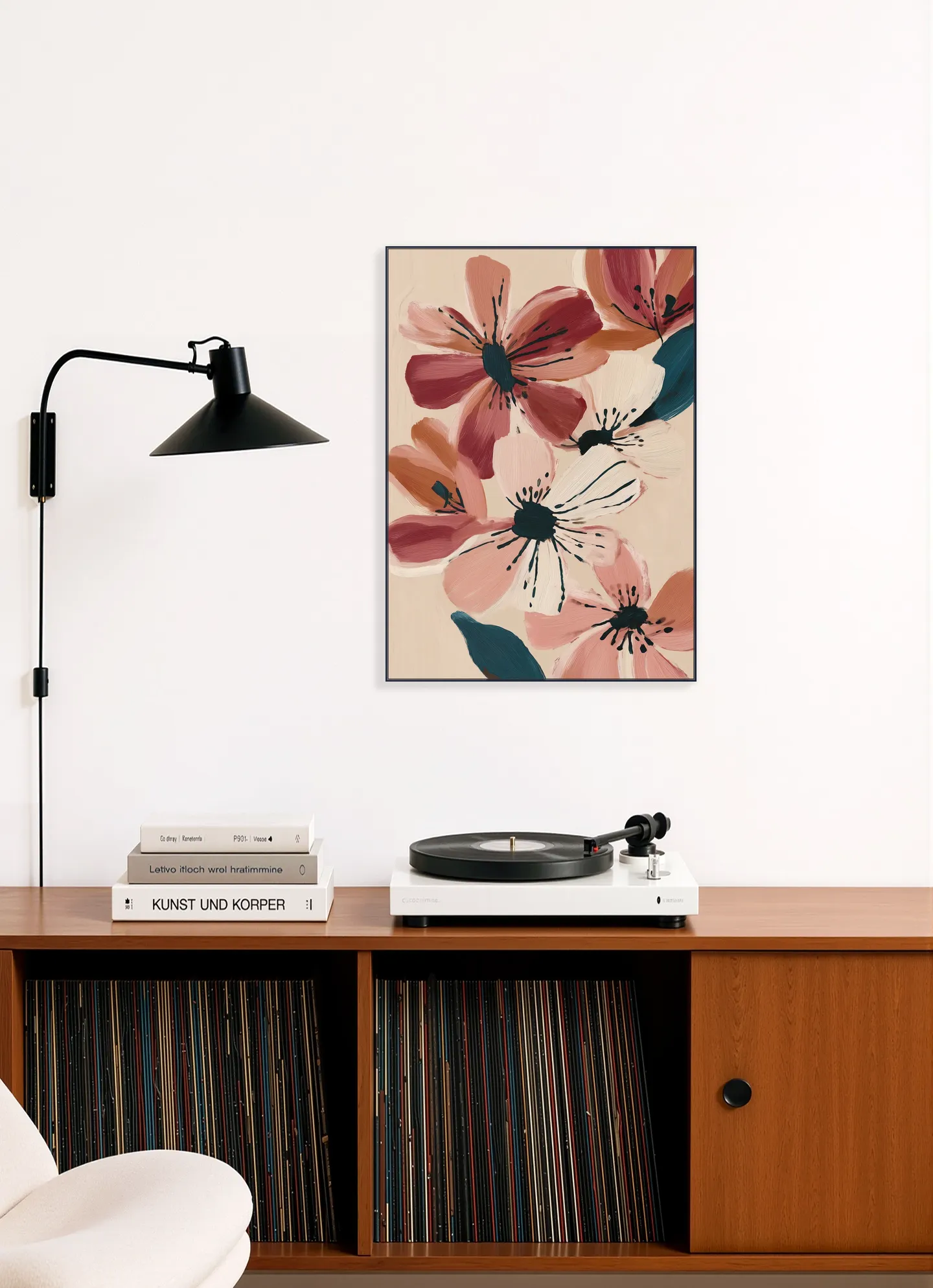 Blush and Wine Blossoms 3