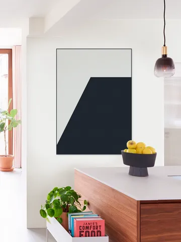 Color blocking - Grey Black
