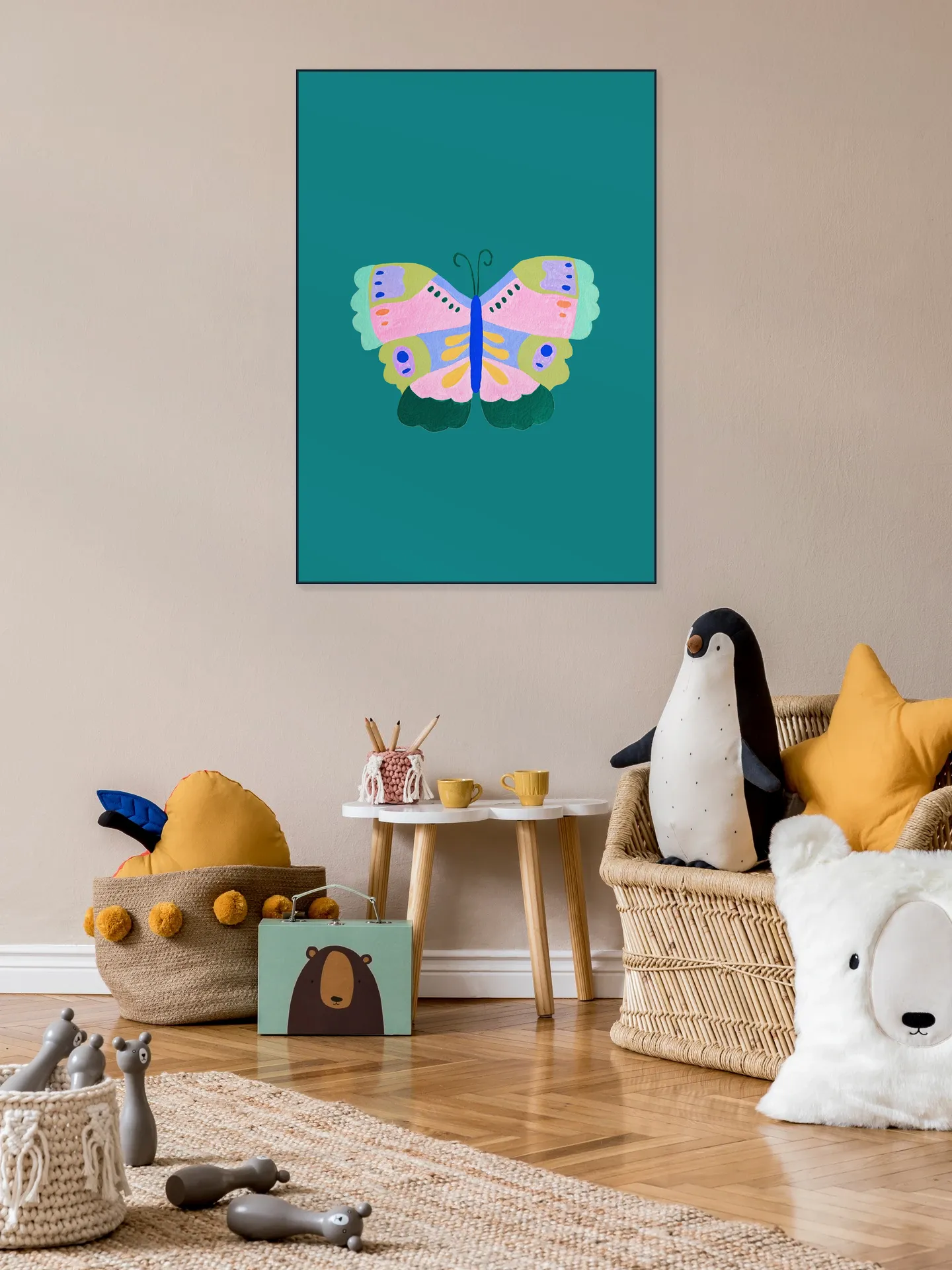Floral Fantasy Butterfly