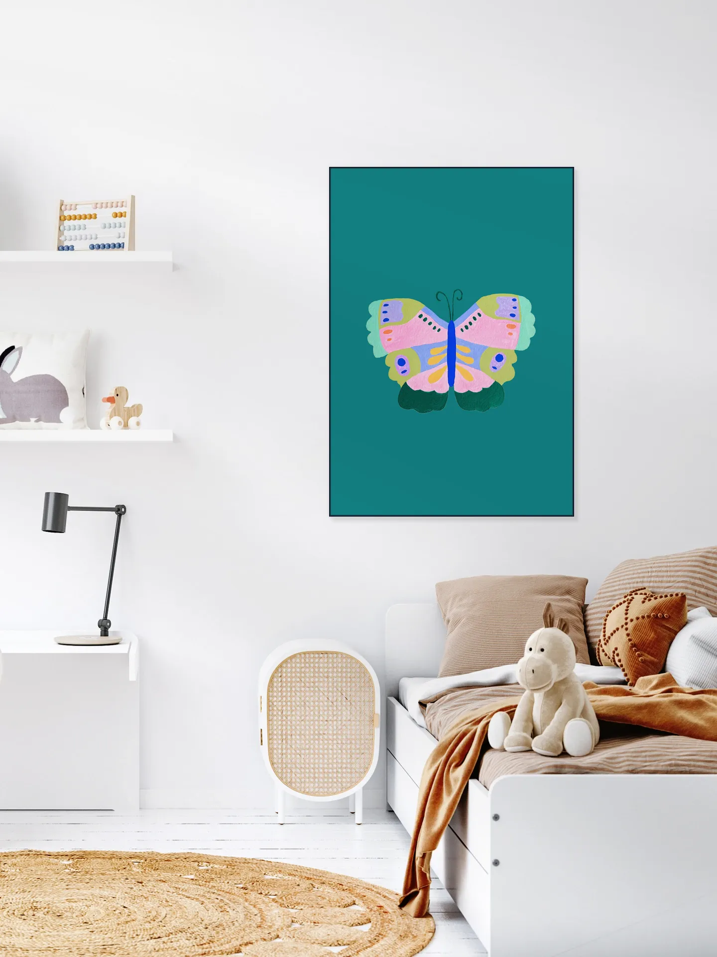 Floral Fantasy Butterfly