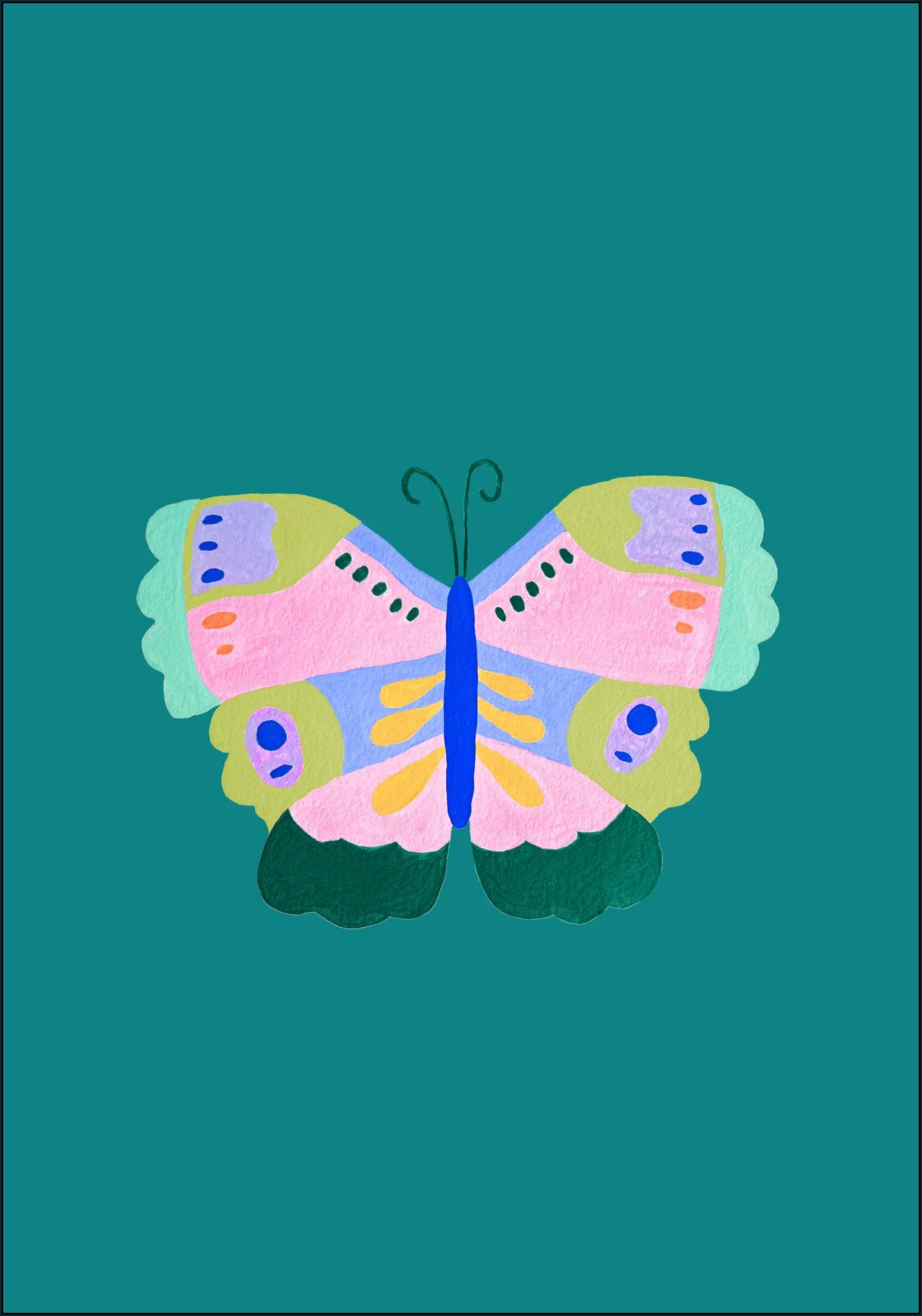 Floral Fantasy Butterfly