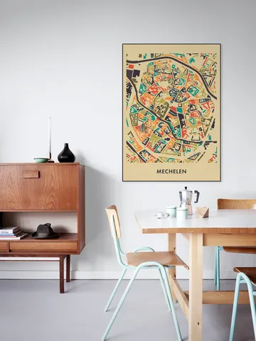 Mechelen Mosaic Map