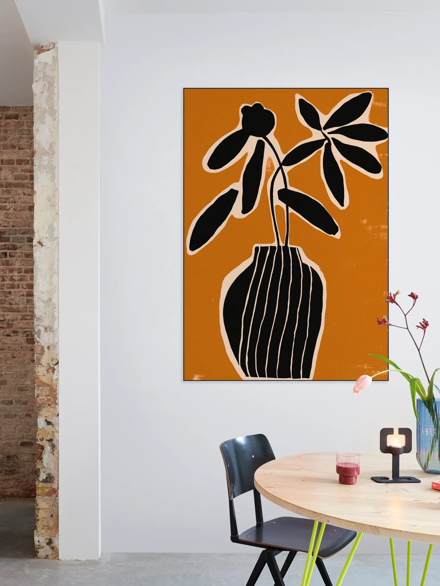 Ochre Still life No2
