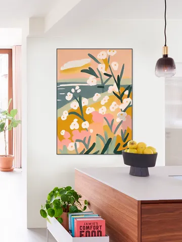 Flowers By The Sea