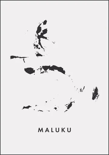 Maluku Island Map