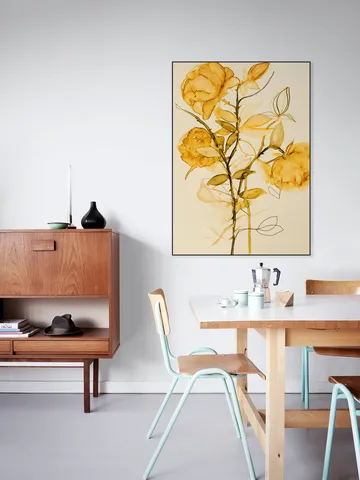 Rose Bush Yellow