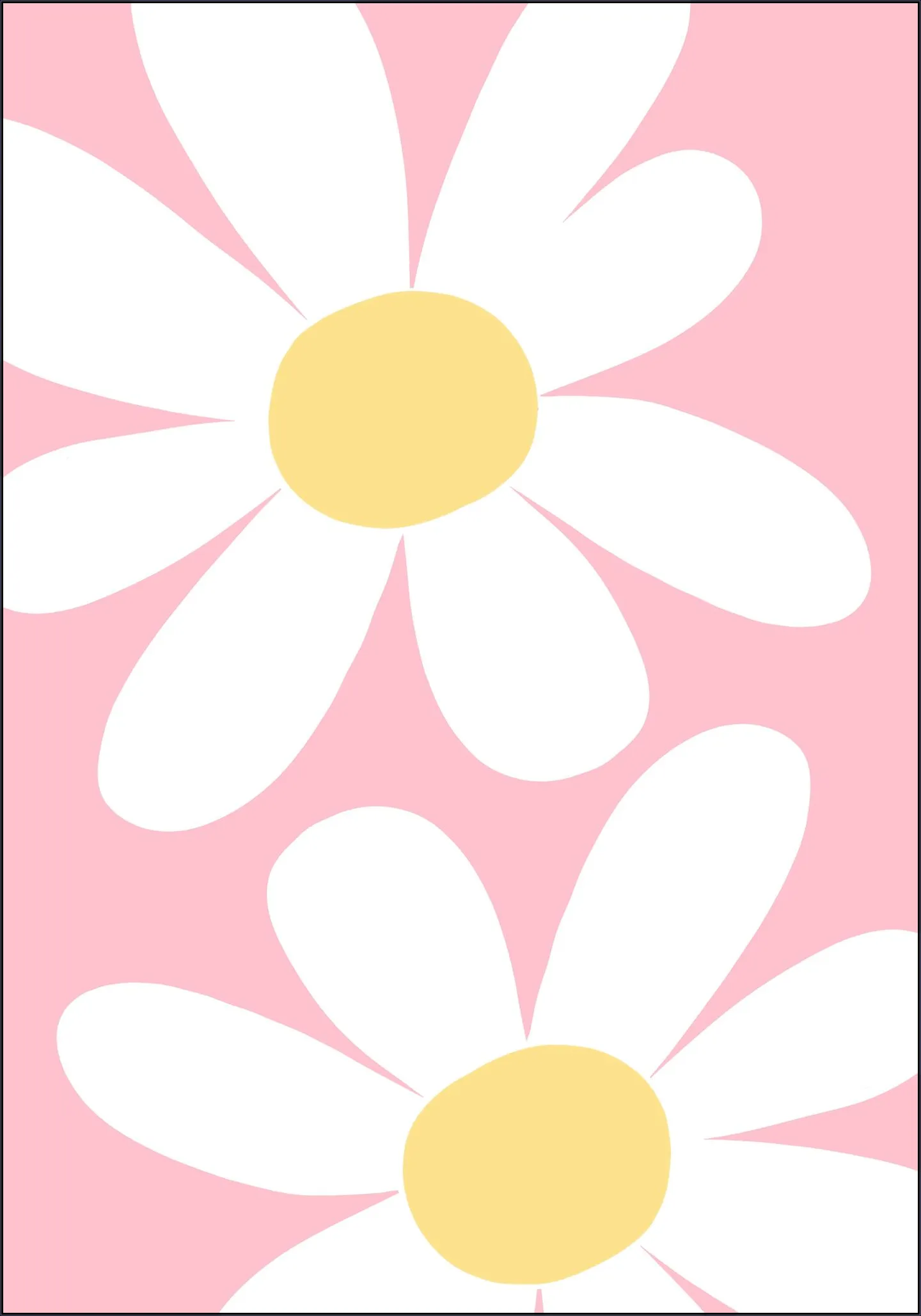 Flowers on Pink