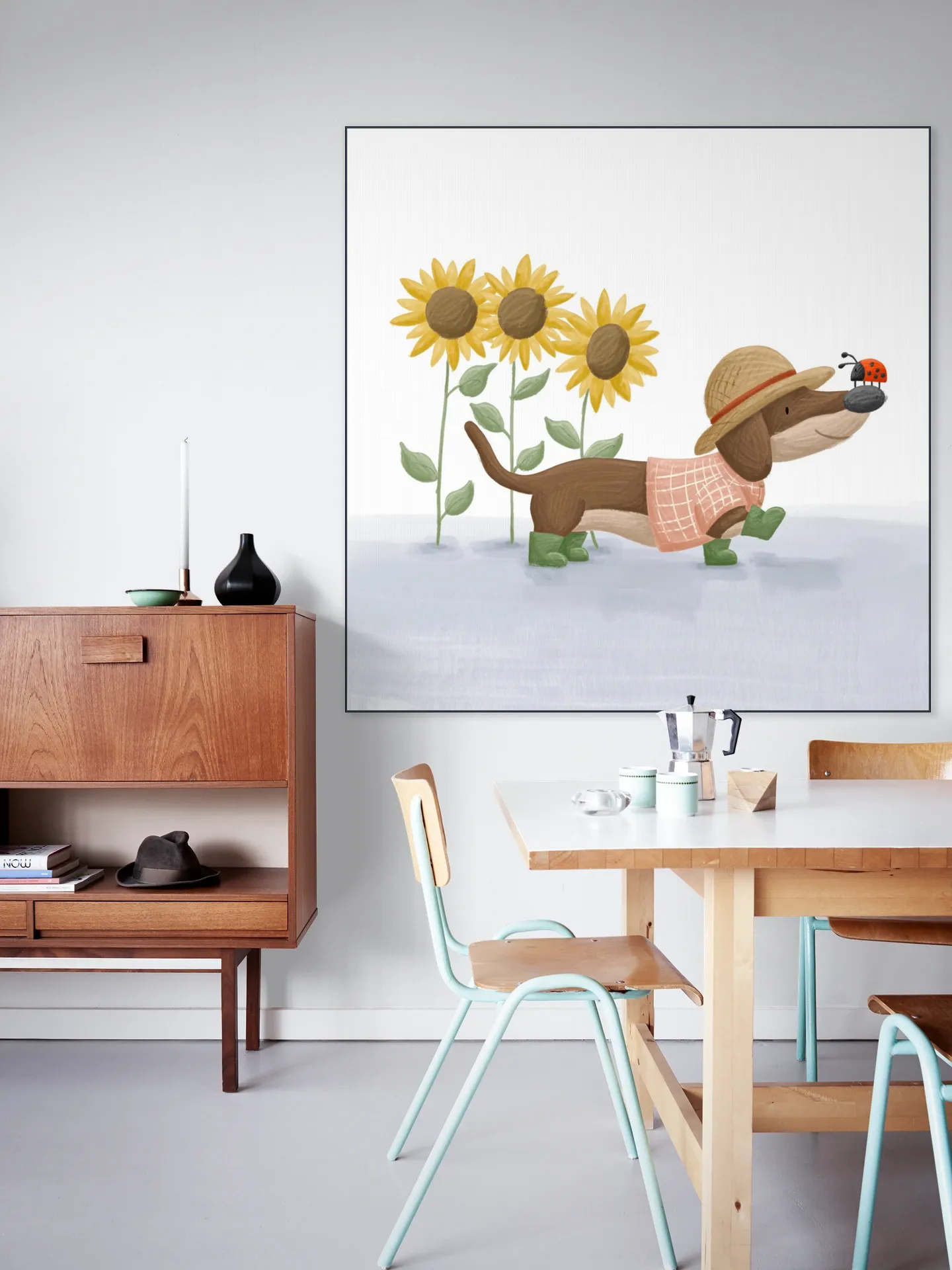 Sunflower Dachshund