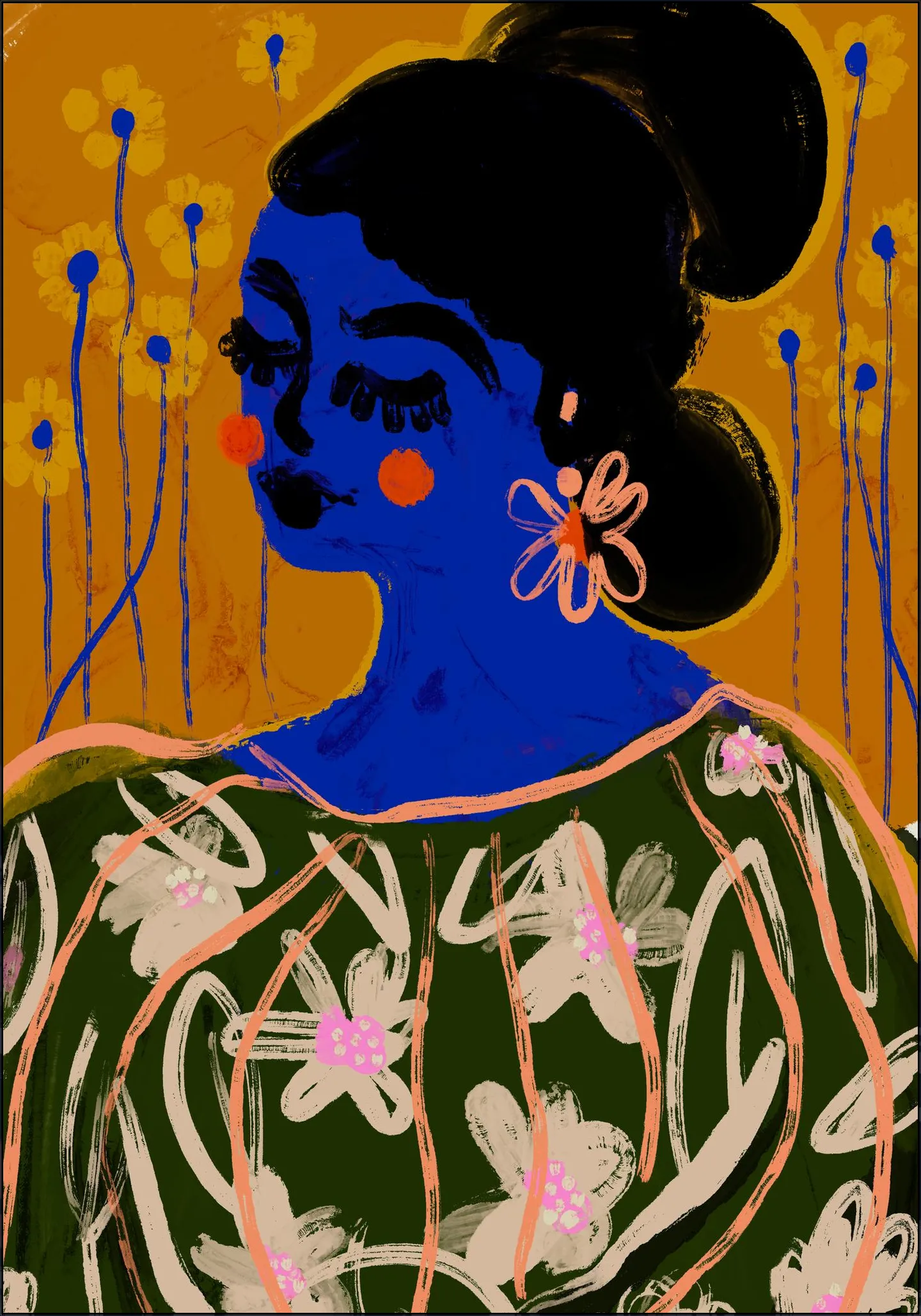 Blue Blossom Muse