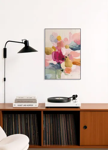 A Soft Pink Abstract