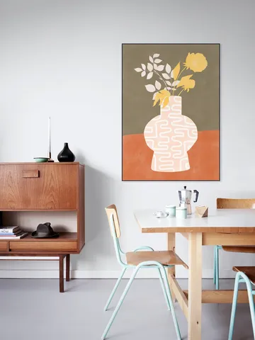 Modern Botanical Vase