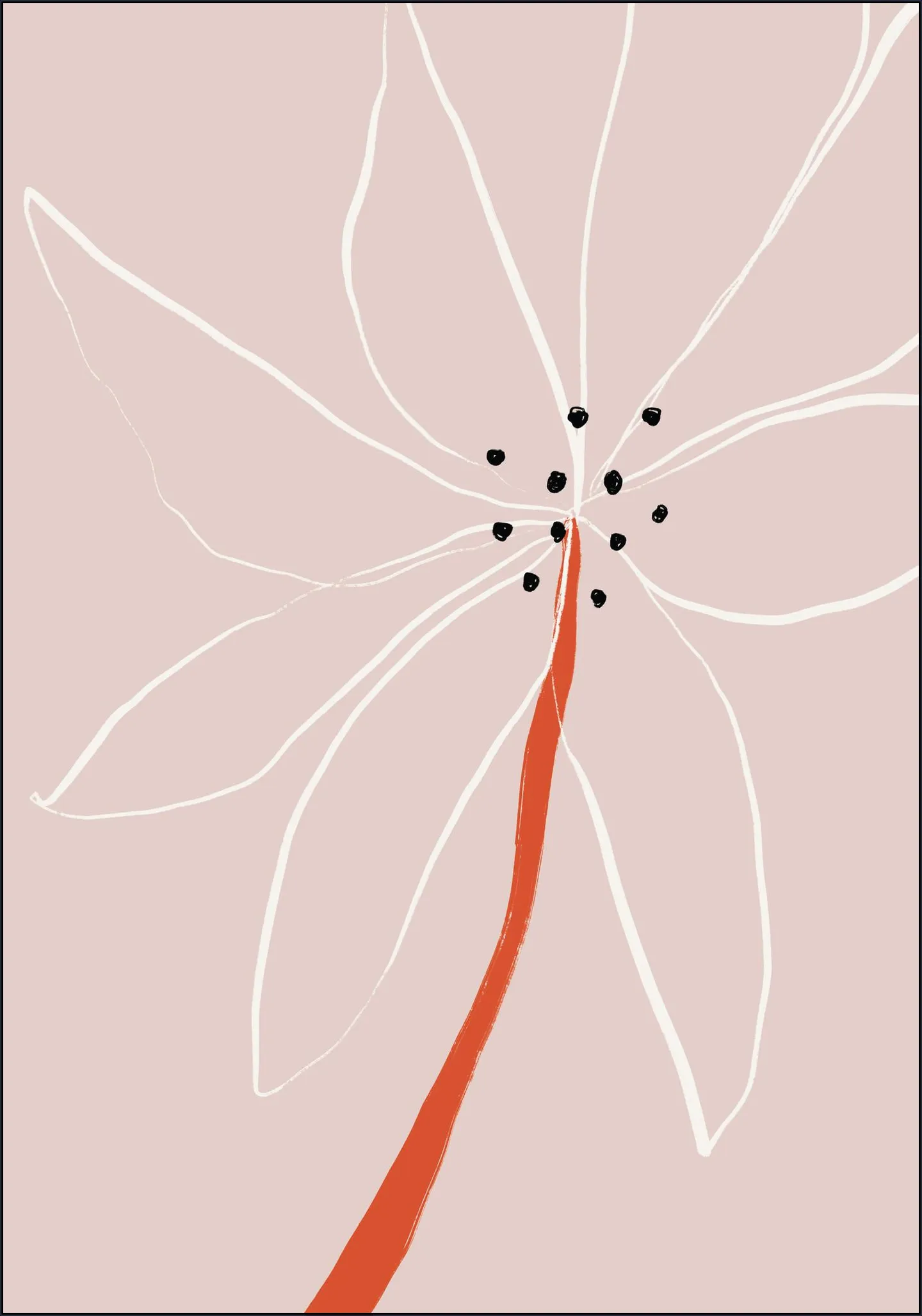 Abstract Flower No 1