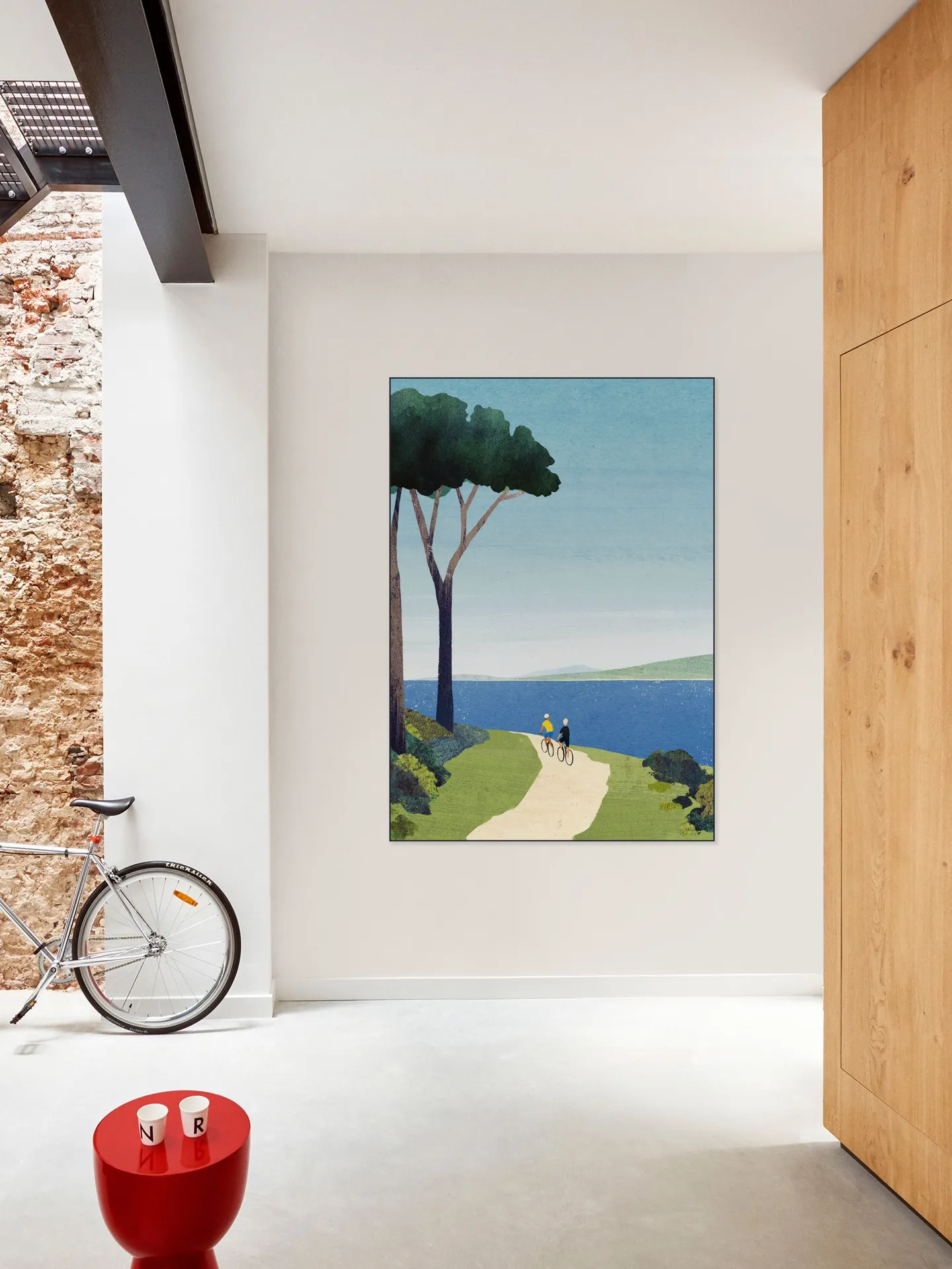 Cycling by the Sea