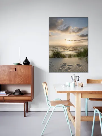 Dune beach at sunset