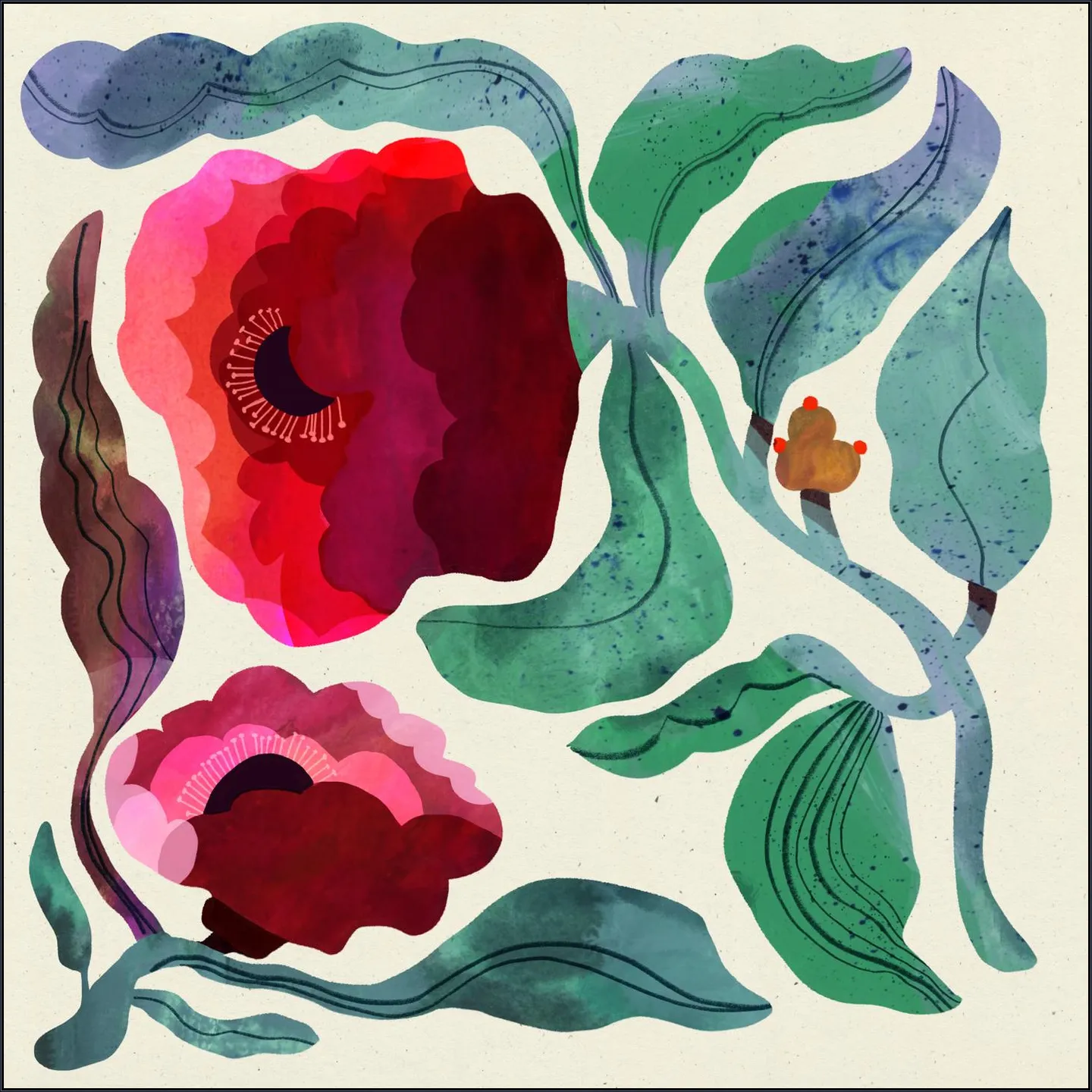 Collage Flower