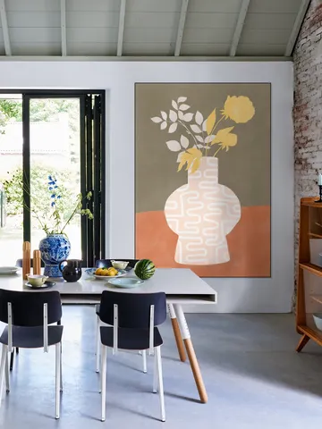Modern Botanical Vase