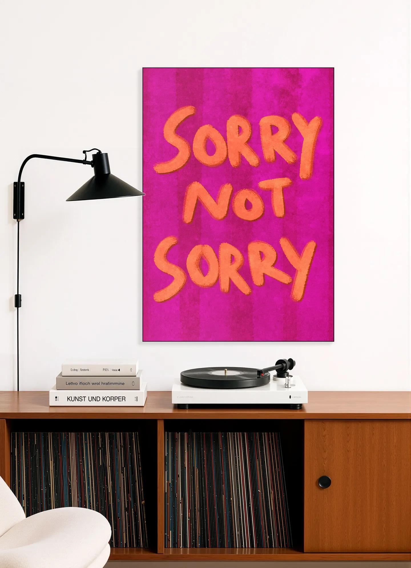 Sorry Not Sorry Handlettering