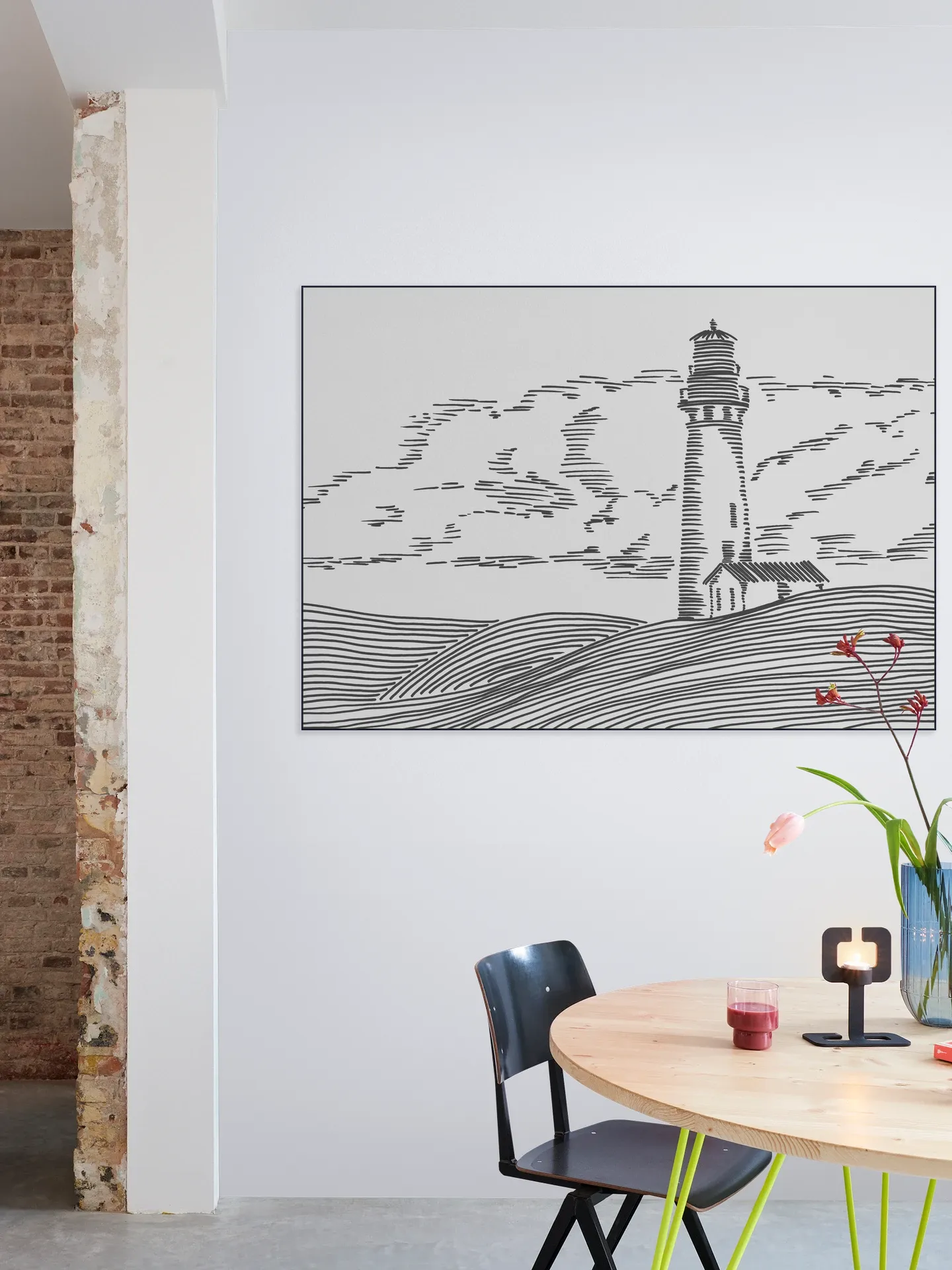 Storm Coming at the Lighthouse