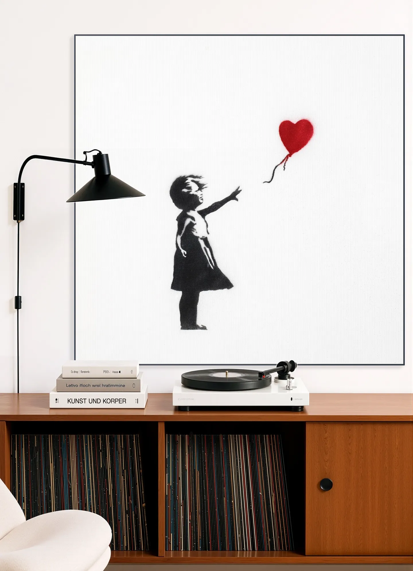 Girl with balloon