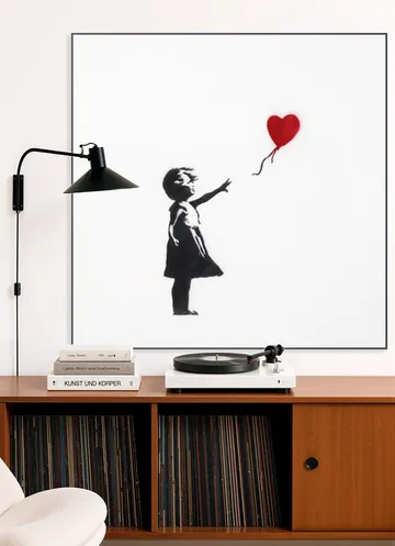 Girl with balloon