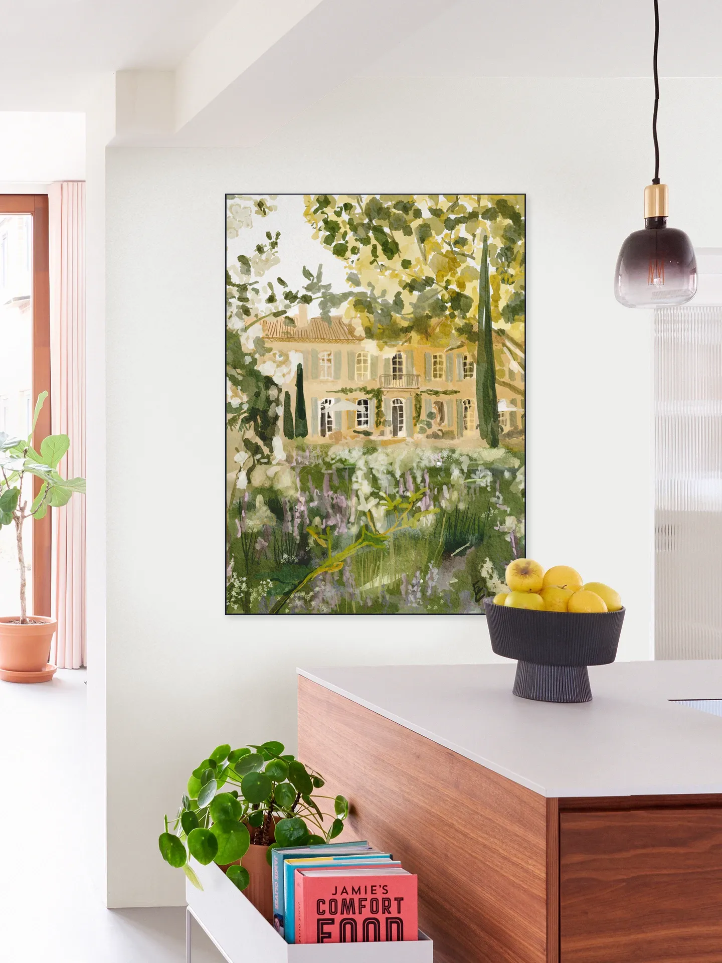 Magical French garden