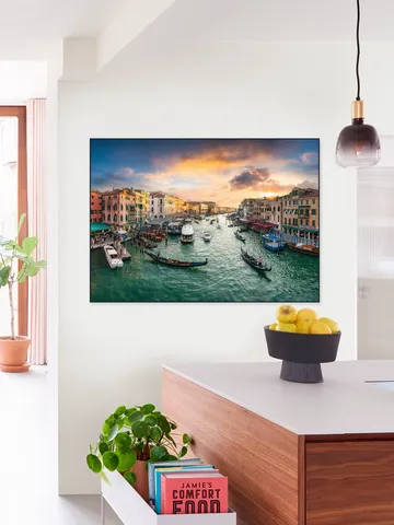 Canal Grande at sunset, Venice, Italy