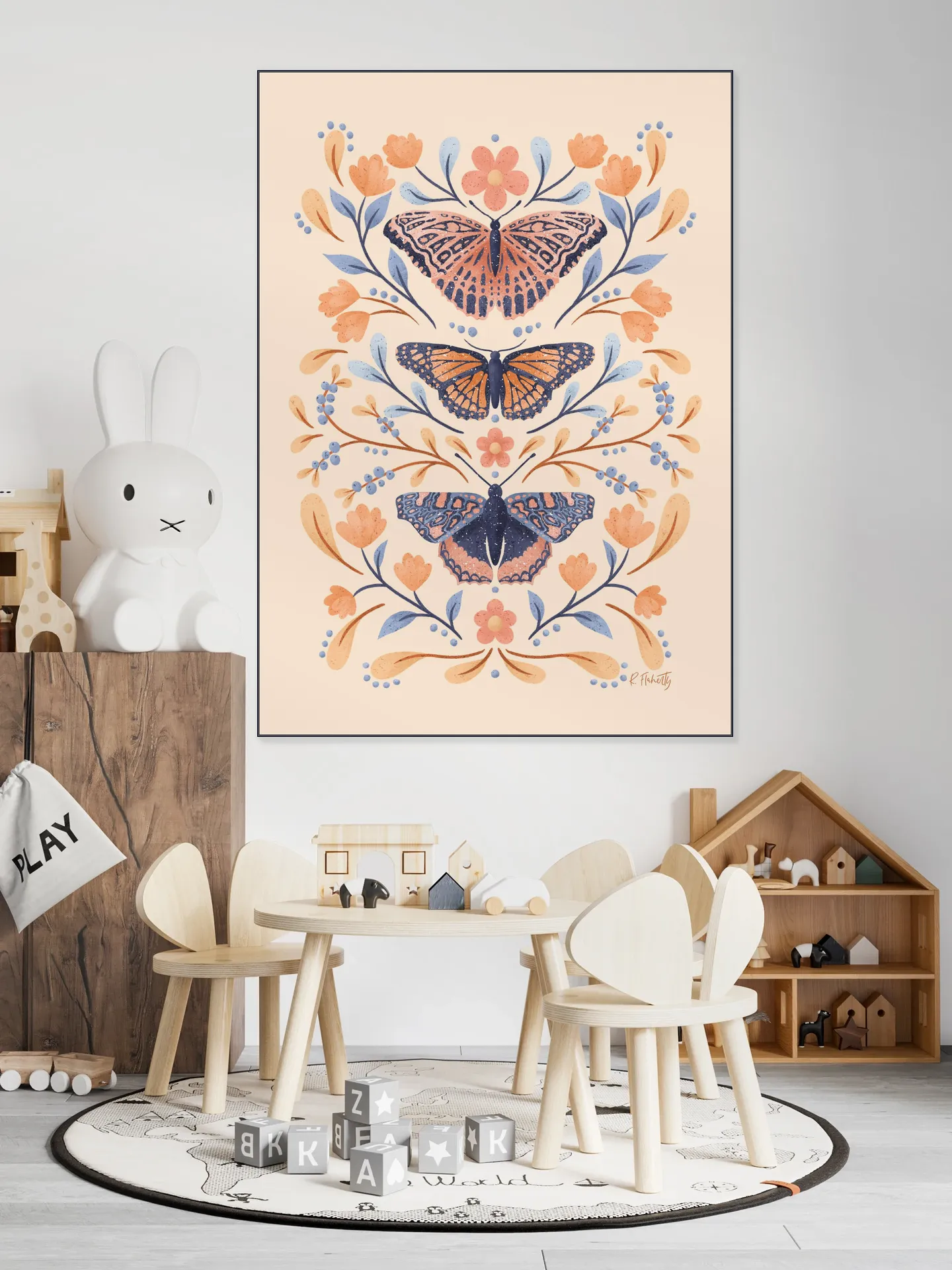 Floral Butterflies
