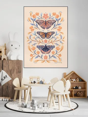 Floral Butterflies