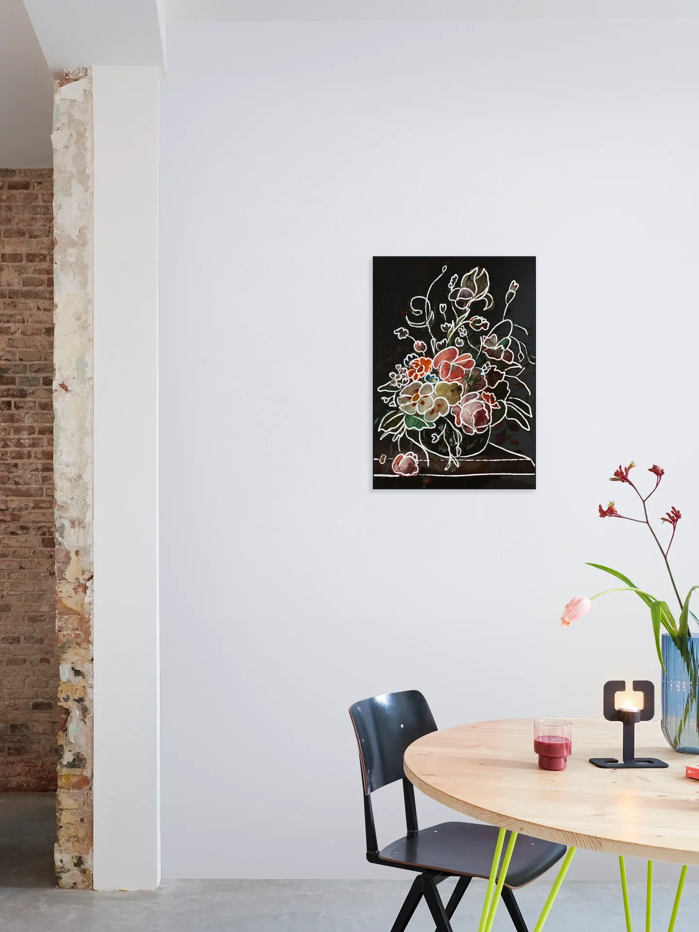 Bouquet in Strokes