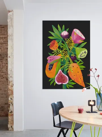 Exotic Fruits black
