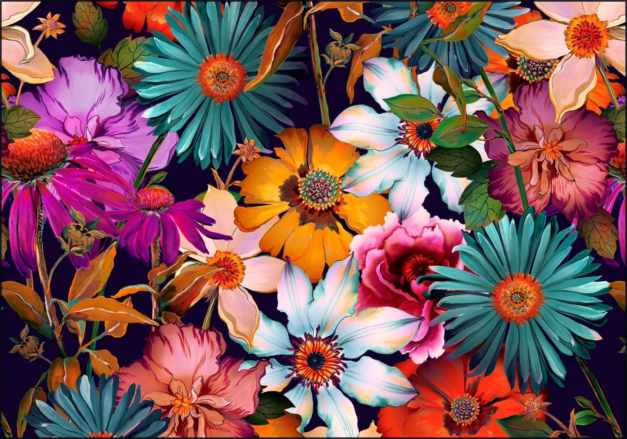 Blossoming Floral Multi