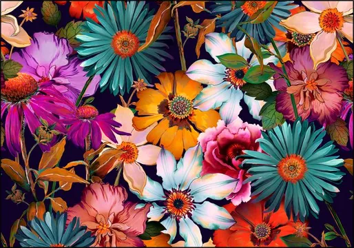Blossoming Floral Multi