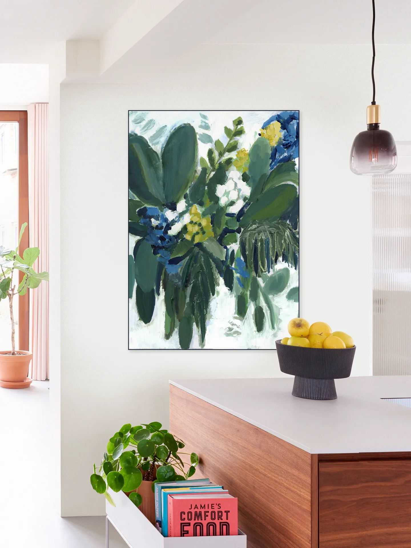 Blue Dream Floral