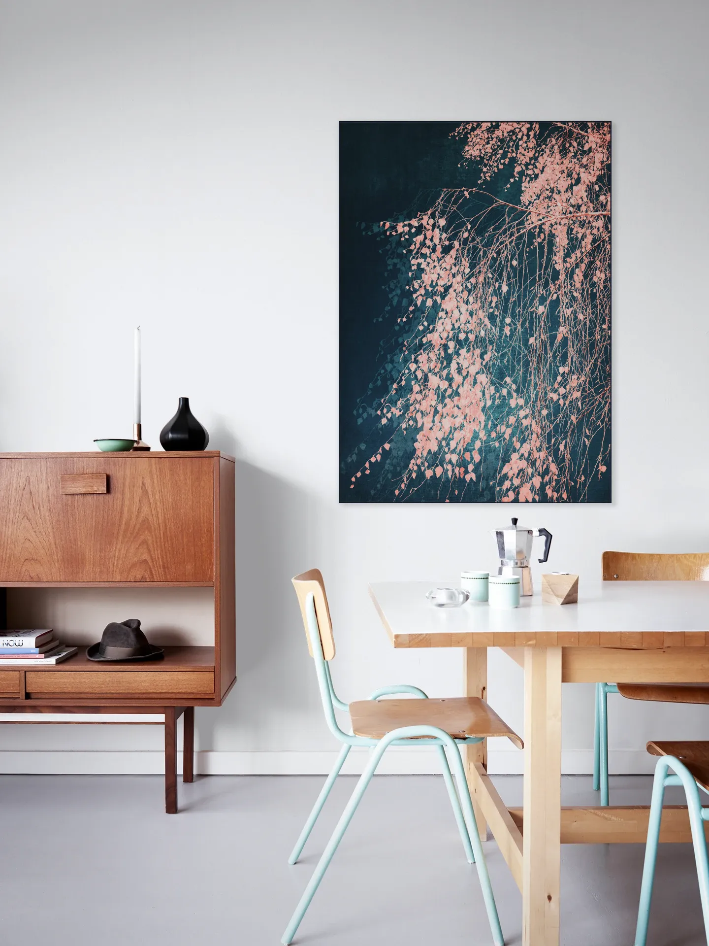 Silver Birch Tree pink